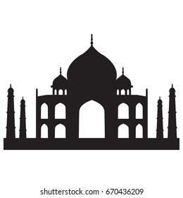 Taj Mahal Outline Images Stock Photos Vectors Shutterstock