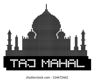 Taj Mahal art design