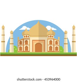 taj mahal building