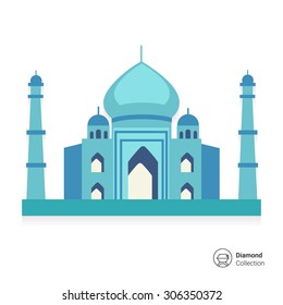 Taj Mahal icon