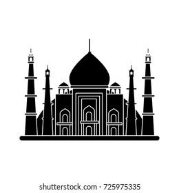 taj mahal icon