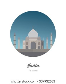 Taj Mahal  in India