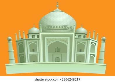 taj mahal india temple art