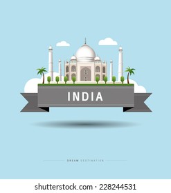 Taj Mahal, India, travel, Landmark