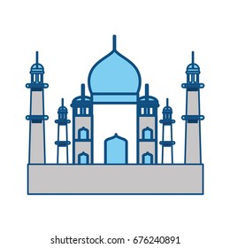 Taj mahal monument