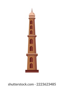 taj mahal tower landmark icon