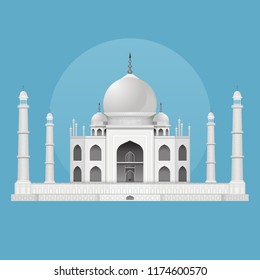 Taj Mahal - Vector Design