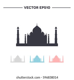 Taj Mahal. vector illustration