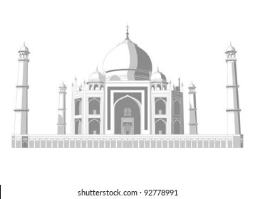 Black And White Taj Mahal India High Res Stock Images Shutterstock