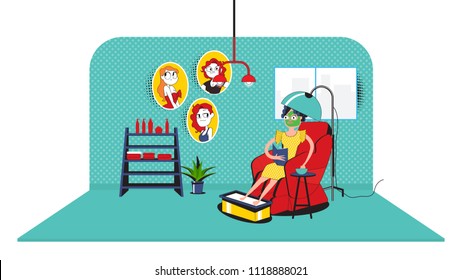 taj spa illustration