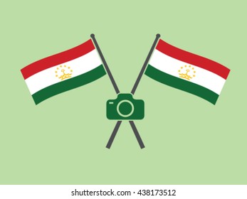 Tajikistan Emblem Camera