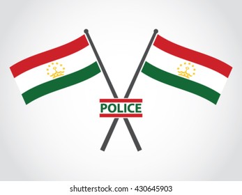 Tajikistan Emblem Police