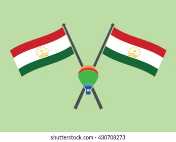 Tajikistan Emblem Tourism