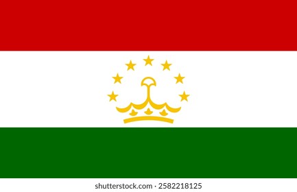 Tajikistan Flag, Flag of Tajikistan