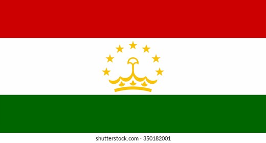 Tajikistan Flag