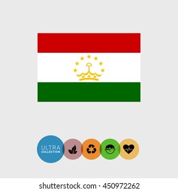 Tajikistan flag