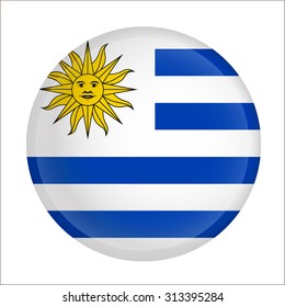 tajikistan flag Glossy Button - Vector
