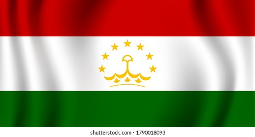 Tajikistan flag image vector. EPS.file.