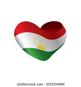 Tajikistan flag, vector illustration
