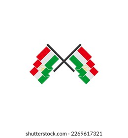 Tajikistan flags icon set, Tajikistan independence day icon set vector sign symbol