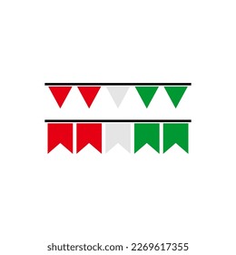Tajikistan flags icon set, Tajikistan independence day icon set vector sign symbol