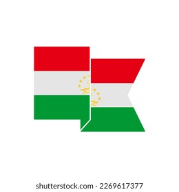 Tajikistan flags icon set, Tajikistan independence day icon set vector sign symbol