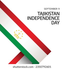 Tajikistan independence day design template good for celebration. tajikistan independence design template. flat flag design. eps 10.