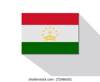tajikistan long shadow flag
