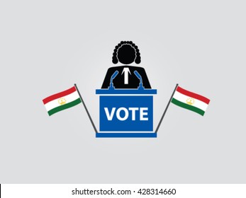 Tajikistan Podium Judge