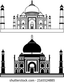 Tajmahal High Qulity Vector Template
