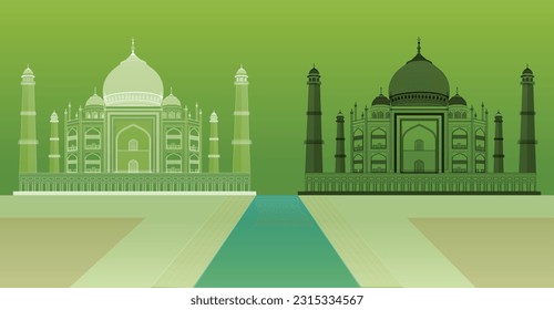 Tajmahal Superimposed Images - Symbol of Love - Wonders of the World - Indian Monument 