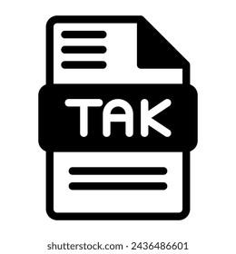 Icono de archivo de tarea. Símbolo de formato de audio Iconos sólidos, ilustración vectorial. se puede utilizar para interfaces web, aplicaciones móviles y software