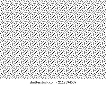takaratsunagi sorobandama pattern.  Vector illustration of a seamless Japanese pattern background.