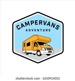 Take an adventure trip using campervans
