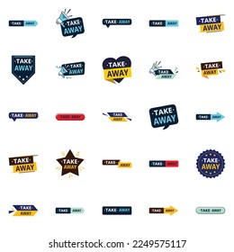 Take Away 25 Versatile Vector Banners for All Your Food Marketing Needs