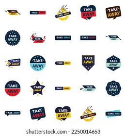 Elimine 25 carteles vectores versátiles para todas sus necesidades de marketing de alimentos