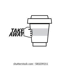 Take Away Coffee Cup
