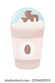 take away Coffee cup icon isolated