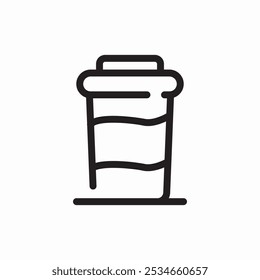 take away coffee icon sign vector