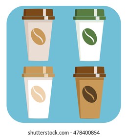 Take away Coffee sign icon