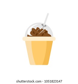 Take Away Cup Float Drink Cafe Illustration Design