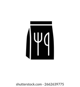 take away food icon vector takeaway food delivery service