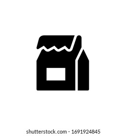 Take away food vector icon design on white background
