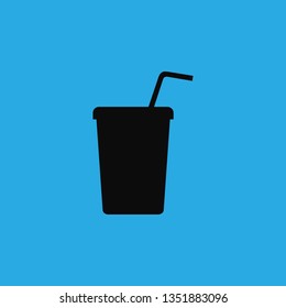 take away fresh juice icon vector