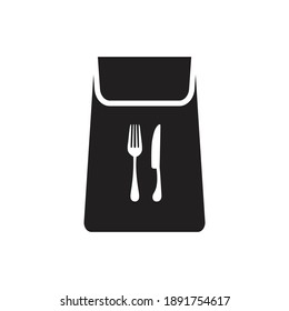 Take away icon design. isolated on white background