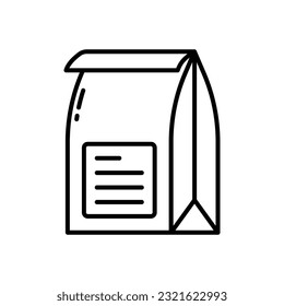 Take Away icon in vector. Illustration