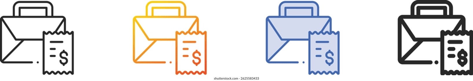 tirar icon.Thin Linear, gradiente, traço azul e negrito estilo design isolado no fundo branco