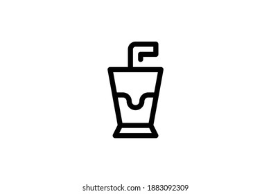 Take Away Outline Icon - Drinking Cup
