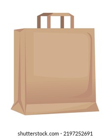 Take Away Paper Handle Bag Icon