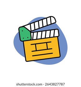 Take Board Icon vector stock illustration